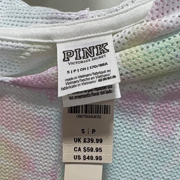 Victoria's Secret Pink Pastel Mesh Top - Picture 2 of 2